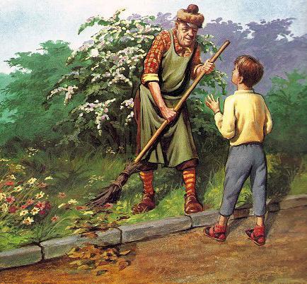 Карбонель (повесть) дворник и мальчик
