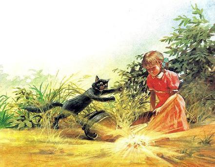 Карбонель (повесть) девочка и кот нашли клад