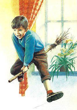 Карбонель (повесть) мальчик на метле