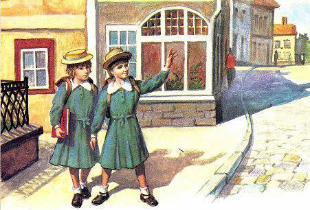 Карбонель (повесть) две школьницы на улице