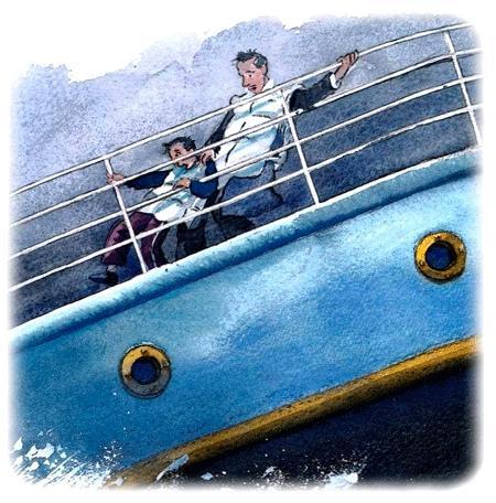 Каспар, принц котов (повесть) Титаник тонет