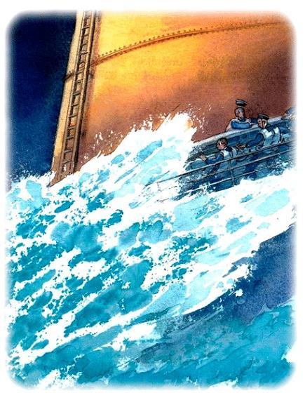 Каспар, принц котов (повесть) Титаник тонет