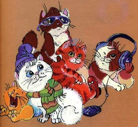 Каспер и пять умных кошек Каспер и пять умных кошек