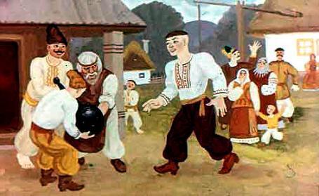 Понёс Катигорошек булаву к кузнецу