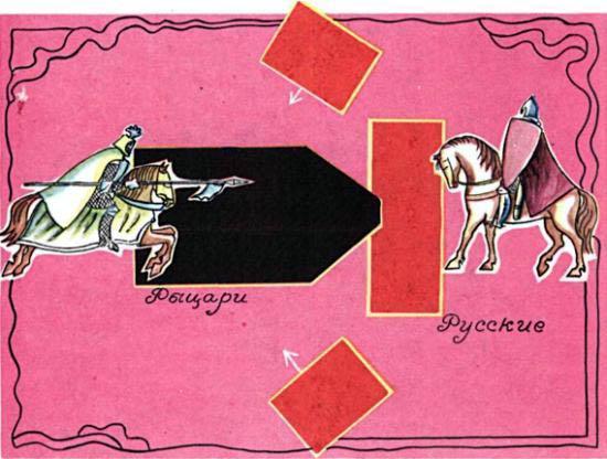 Начало Ледового побоища.