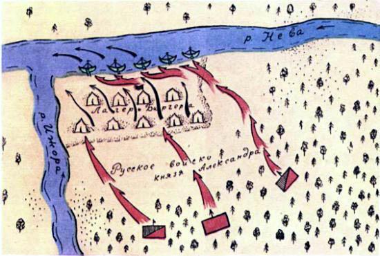 Невская битва.