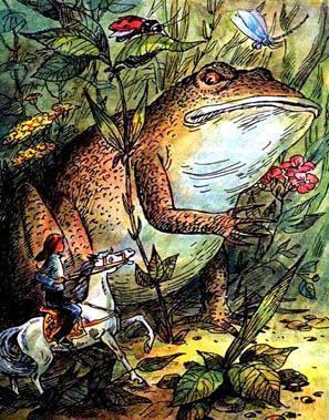 Колдовской сапфир (сказка-повесть) девочка на лошади и огромная лягушка