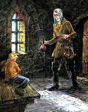 Колдовской сапфир (сказка-повесть) в заточении в темнице