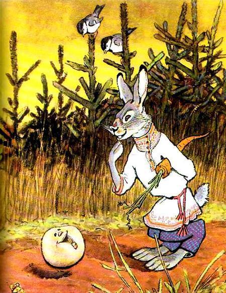 Колобок и заяц