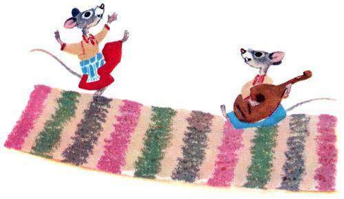 мышата танцуют и играют