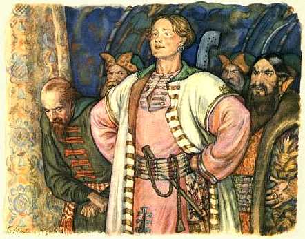 Конек-Горбунок Иван явился к царю