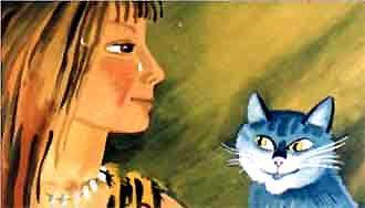 Кошка, гулявшая сама по себе и женщина 