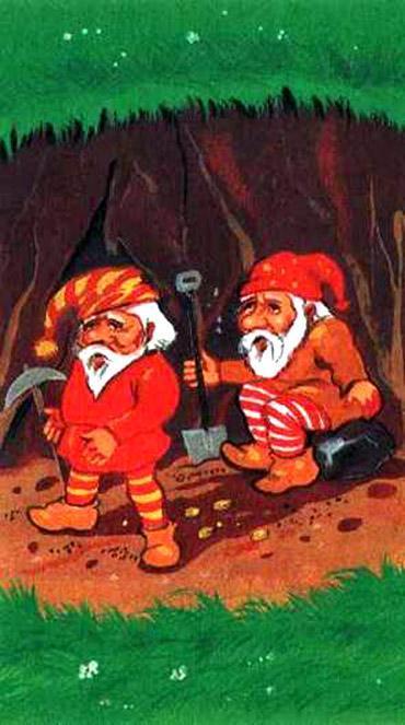 Кот в сапогах ищет клад (повесть-сказка) гномы