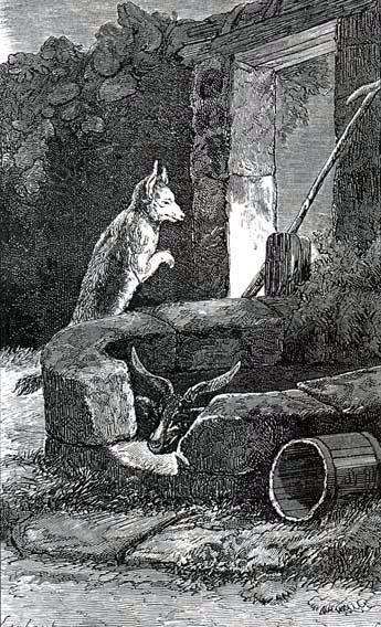 Козел и лисица (басня) Козел и лисица