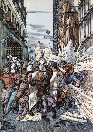 Красная звёздочка (повесть-сказка) схватка с полицией