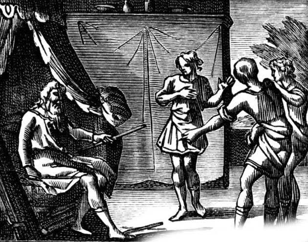 Крестьянин и его сыновья