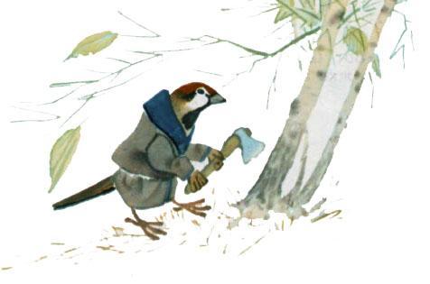 Крылатый, мохнатый да масленый (русская сказка) 12