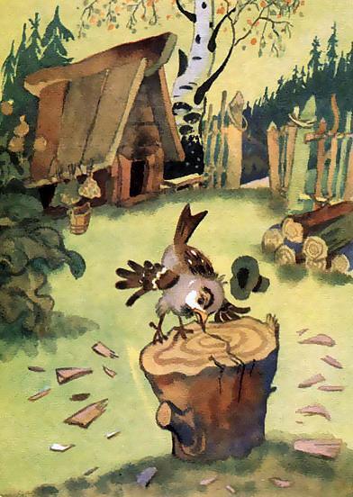 Крылатый, мохнатый да масленый (русская сказка) Крылатый, мохнатый да масленый