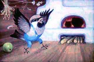 Крылатый, мохнатый да масленый (сказка) Рассердился воробей