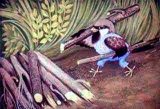 Крылатый, мохнатый да масленый (сказка) Воробей пошел дрова рубить