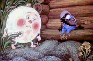 воробей и блин