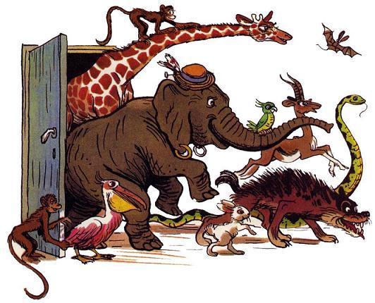 Крокодил звери 