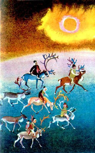 Кто дал эвенкам солнц (сказка) Кто дал эвенкам солнц