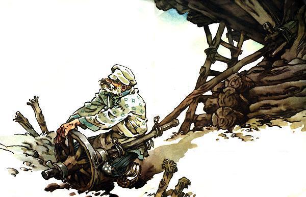 Сказал так мельник и повернул главный ветровой рычаг