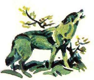 Кто видит ушами? волк воет