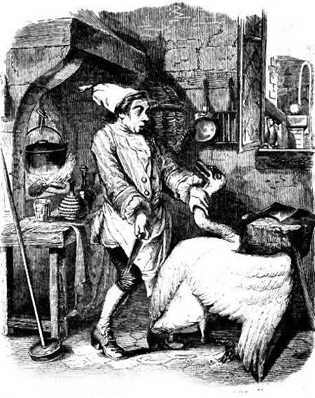 Лебедь и повар