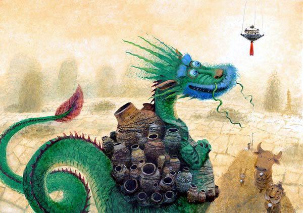 Легенда о Восточном календаре дракон