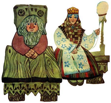 Лестой Отец и Лесная Мать (эстонская сказка) Лестой Отец и Лесная Мать