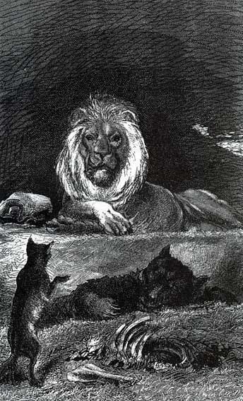 Лев и его двор