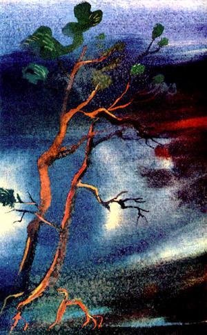 Лисица и птичка