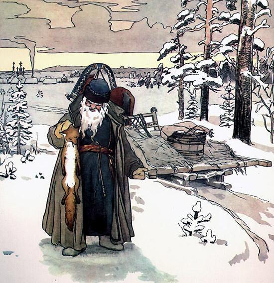 Лисичка-сестричка и серый волк (Лиса и волк) (русская сказка) 2