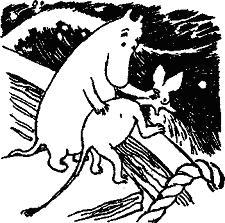 Маленькие тролли или большое наводнение (сказка-повесть) жалобно пискнул маленький зверек, совершенно позеленевший от морской болезни