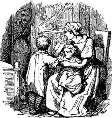 Маленький Тук мама и дети