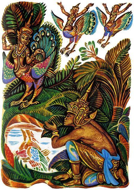 Манора (тайская сказка) Манора и принц Сутон