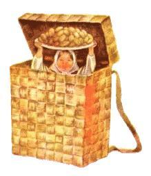 Маша и медведь (русская сказка) Машенька сейчас же залезла в короб