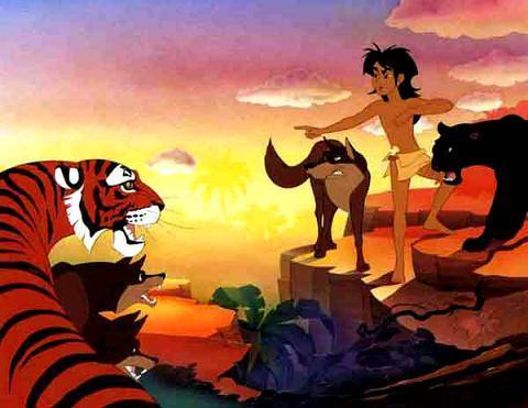 Маугли (сказка) совет Шер-хан Маугли багира и волки