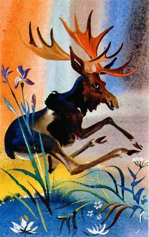 Медведь и бурундук (сказка) Медведь и бурундук