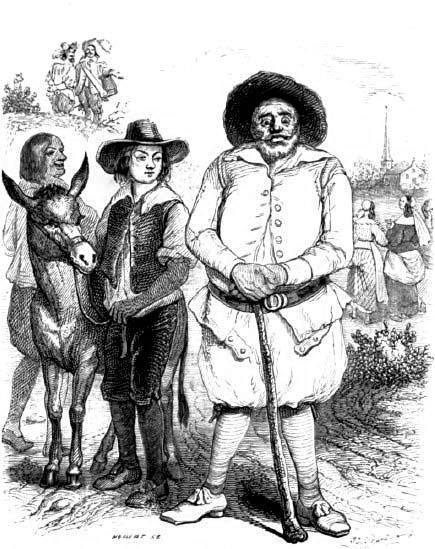 Мельник, его сын и осел (басня) Мельник, его сын и осел