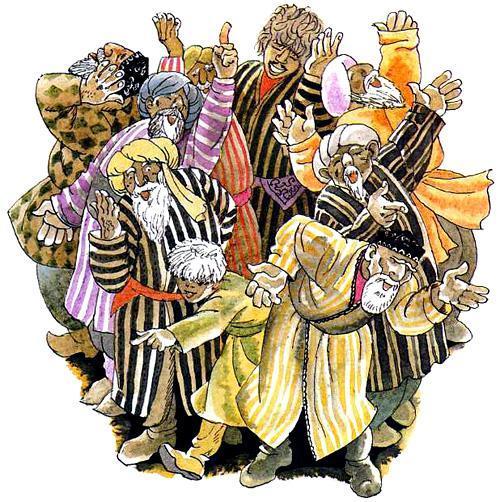 Мельник, мальчик и осел (стих) люди хохочут