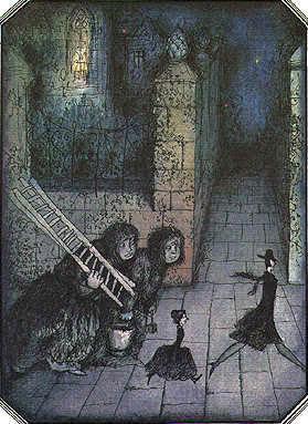 Мэри Поппинс с Вишнёвой улицы (сказка-повесть) Мэри Поппинс идет по темной ночной улице