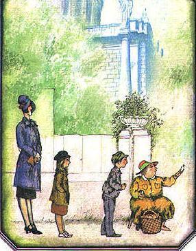 Мэри Поппинс с Вишнёвой улицы (сказка-повесть) Мэри Поппинс Майкл и Джейн и уличная торговка