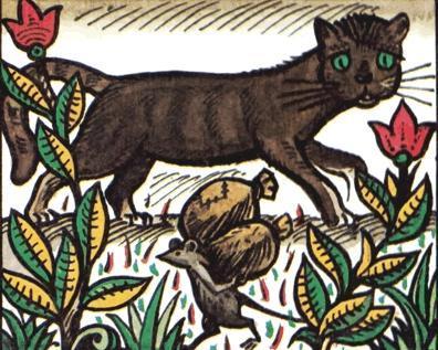 Мышь, кот и сверчок (сказка) Мышь, кот и сверчок