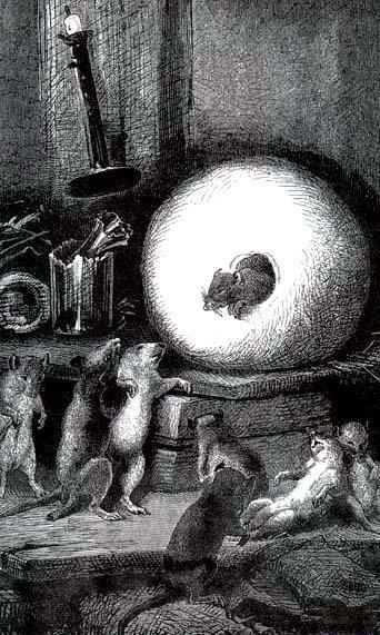 Мышь, удалившаяся от света