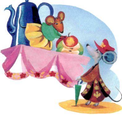 сказка: Мышь полевая и мышь городская две мыши городская и полевая