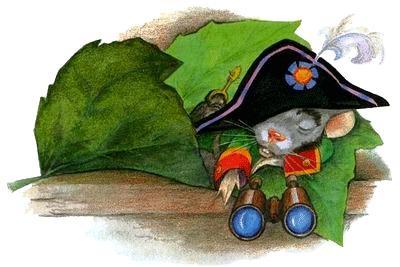 мышинный офицер уснул на посту