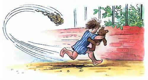 Мойдодыр мочалка погоня преследование